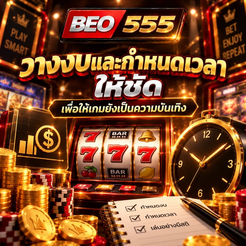 วางงบและกำหนดเวลาให้ชัด เพื่อให้เกมยังเป็นความบันเทิง